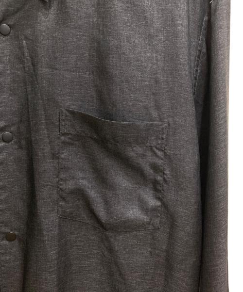 N.HOOLYWOOD（エヌ ハリウッド）N.HOOLYWOOD (エヌ ハリウッド) コーチシャツ グレー サイズ:38の古着・服飾アイテム
