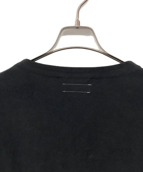 PORTVEL（ポートヴェル）PORTVEL (ポートヴェル) スウェード調ポケットカットソー ブラック サイズ:1の古着・服飾アイテム