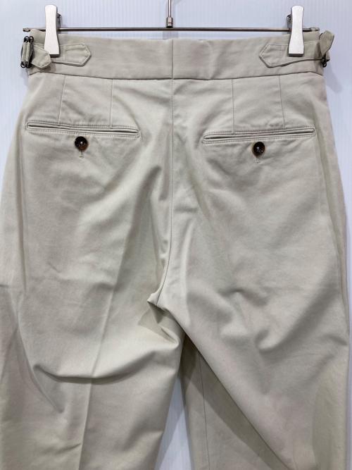 PT TORINO（ピーティートリノ）PT TORINO (ピーティートリノ) ワイドテーパードパンツ アイボリー サイズ:SIZE 111cm (W44)の古着・服飾アイテム