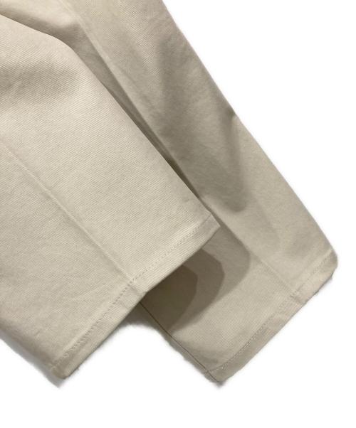 PT TORINO（ピーティートリノ）PT TORINO (ピーティートリノ) ワイドテーパードパンツ アイボリー サイズ:SIZE 111cm (W44)の古着・服飾アイテム