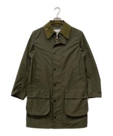 Barbour（バブアー）の古着「ベンチレーションロングコート」｜カーキ