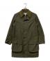 Barbour（バブアー）の古着「ベンチレーションロングコート」｜カーキ