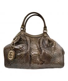 GUCCI（グッチ）の古着「スーキートートバッグ」｜ブラウン