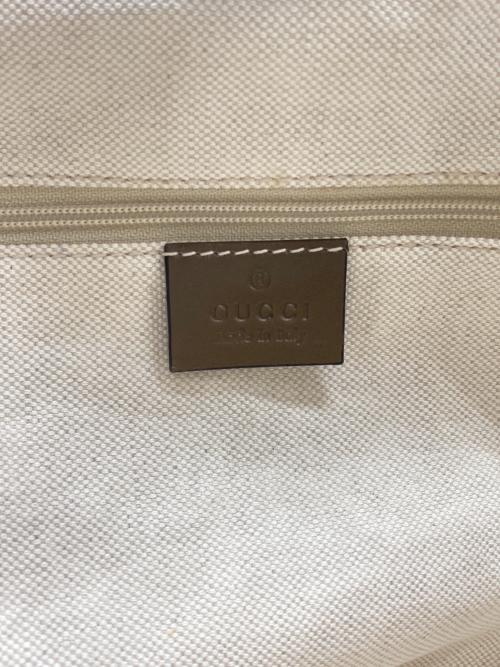 GUCCI（グッチ）GUCCI (グッチ) スーキートートバッグ ブラウンの古着・服飾アイテム