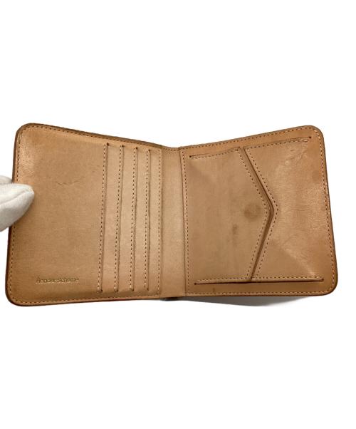 HENDER SCHEME（エンダースキーマ）HENDER SCHEME (エンダースキーマ) 2つ折り財布 ベージュの古着・服飾アイテム