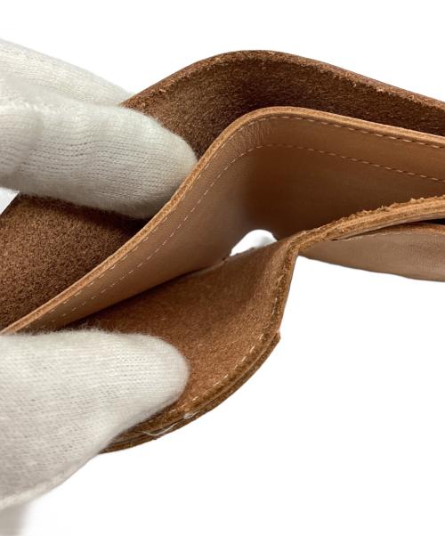 HENDER SCHEME（エンダースキーマ）HENDER SCHEME (エンダースキーマ) 2つ折り財布 ベージュの古着・服飾アイテム