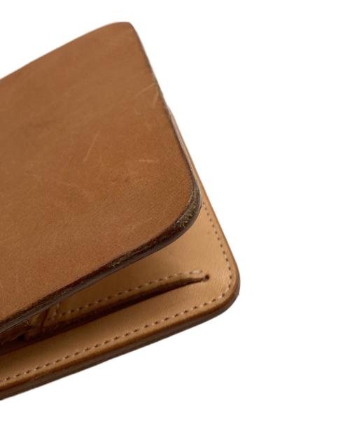 HENDER SCHEME（エンダースキーマ）HENDER SCHEME (エンダースキーマ) 2つ折り財布 ベージュの古着・服飾アイテム