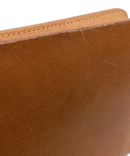 HENDER SCHEME（エンダースキーマ）HENDER SCHEME (エンダースキーマ) 2つ折り財布 ベージュの古着・服飾アイテム