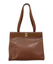 Salvatore Ferragamo（サルヴァトーレ フェラガモ）の古着「トートバッグ」｜ブラウン