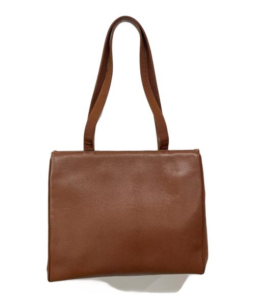 Salvatore Ferragamo（サルヴァトーレ フェラガモ）Salvatore Ferragamo (サルヴァトーレ フェラガモ) トートバッグ ブラウンの古着・服飾アイテム