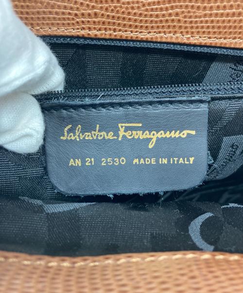 Salvatore Ferragamo（サルヴァトーレ フェラガモ）Salvatore Ferragamo (サルヴァトーレ フェラガモ) トートバッグ ブラウンの古着・服飾アイテム