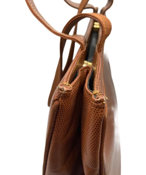 Salvatore Ferragamo（サルヴァトーレ フェラガモ）Salvatore Ferragamo (サルヴァトーレ フェラガモ) トートバッグ ブラウンの古着・服飾アイテム