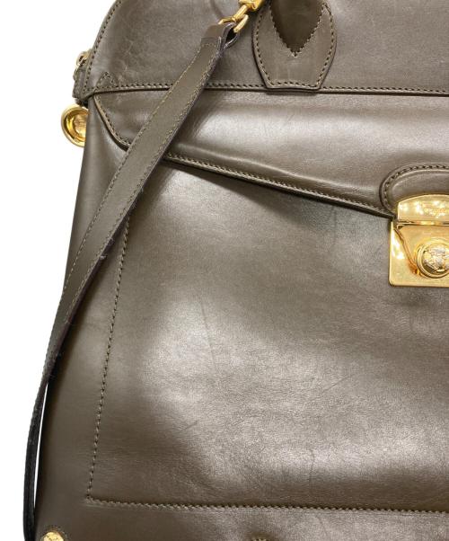 Salvatore Ferragamo（サルヴァトーレ フェラガモ）Salvatore Ferragamo (サルヴァトーレ フェラガモ) 2WAYバッグ ブラウンの古着・服飾アイテム