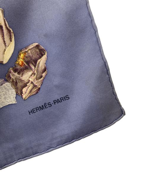 HERMES（エルメス）HERMES (エルメス) カレ90 ブルーの古着・服飾アイテム
