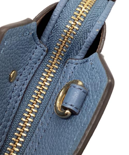 MICHAEL KORS（マイケル・コース）MICHAEL KORS (マイケル・コース) スタッズショルダーバッグ ブルーの古着・服飾アイテム