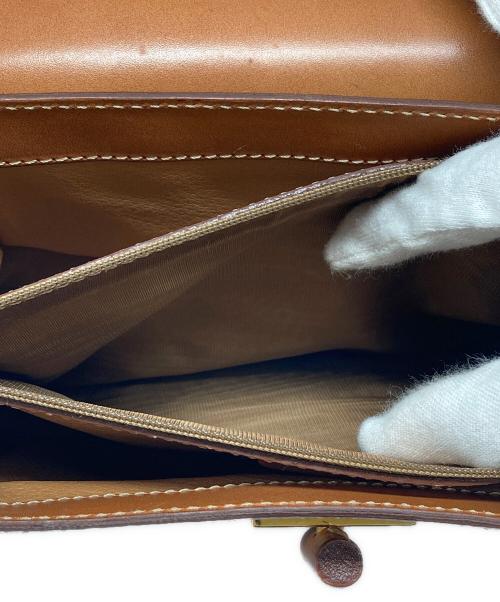 CELINE（セリーヌ）CELINE (セリーヌ) マカダムハンドバッグ ブラウンの古着・服飾アイテム