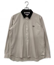 FRED PERRY（フレッドペリー）の古着「プルオーバーシャツ」｜アイボリー