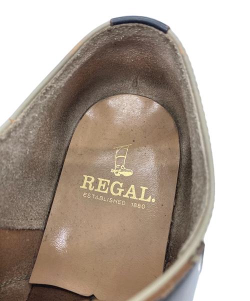 REGAL（リーガル）REGAL (リーガル) サドルシューズ ブラック×ベージュ サイズ:24 1/2の古着・服飾アイテム