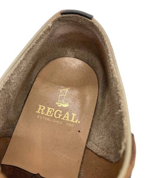 REGAL（リーガル）REGAL (リーガル) サドルシューズ ブラック×ベージュ サイズ:24 1/2の古着・服飾アイテム