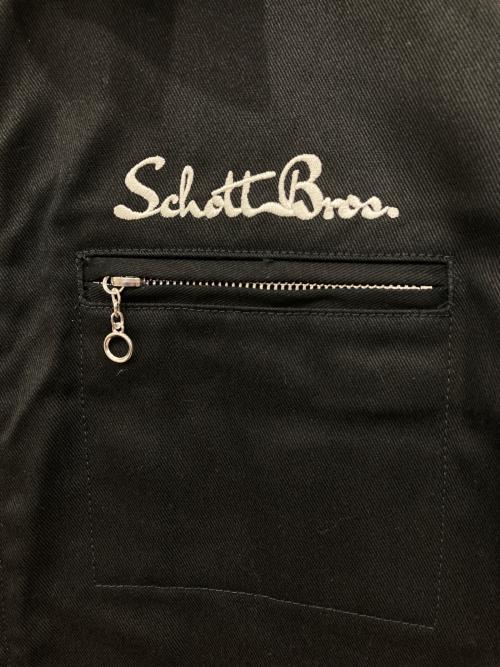 Schott（ショット）Schott (ショット) TC ワークジャケット ブラック サイズ:Lの古着・服飾アイテム