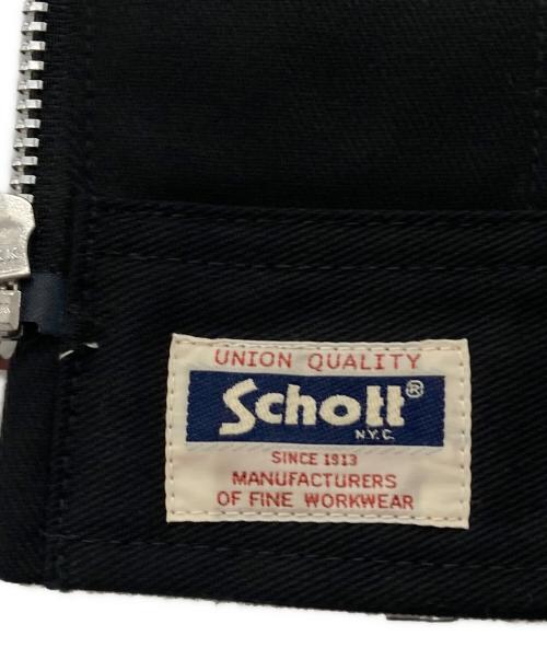 Schott（ショット）Schott (ショット) TC ワークジャケット ブラック サイズ:Lの古着・服飾アイテム