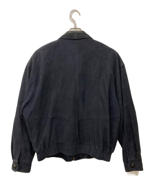 BONZ NEW ZEALAND（ボンズ ニュージーランド）BONZ NEW ZEALAND (ボンズ ニュージーランド) ラムスキンジャケット ネイビー サイズ:Sの古着・服飾アイテム