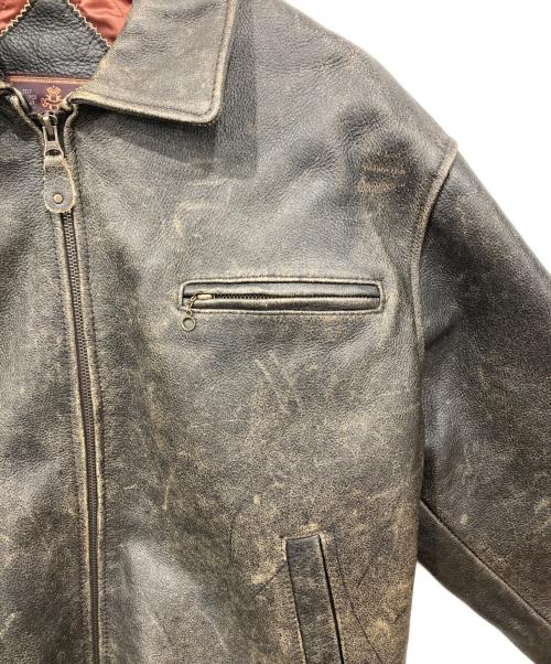 Park Miller（パークミラー）Park Miller (パークミラー) レザージャケット ブラウン サイズ:Mの古着・服飾アイテム