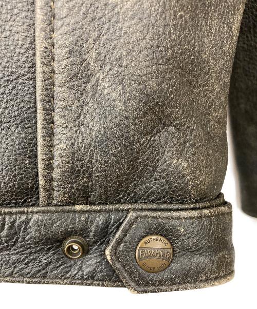 Park Miller（パークミラー）Park Miller (パークミラー) レザージャケット ブラウン サイズ:Mの古着・服飾アイテム