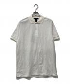 FRED PERRY×GROUND Yフレッドペリー×グラウンドワイ）の古着「ポロシャツ」｜ホワイト