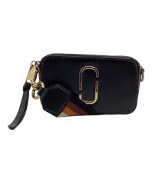 Marc by Marc Jacobs（マークバイマークジェイコブス）の古着「カメラショルダーバッグ」｜オレンジ×ブラック