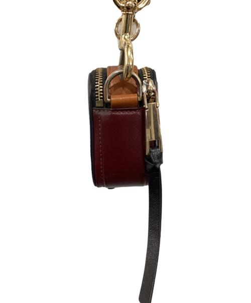 Marc by Marc Jacobs（マークバイマークジェイコブス）Marc by Marc Jacobs (マークバイマークジェイコブス) カメラショルダーバッグ オレンジ×ブラックの古着・服飾アイテム
