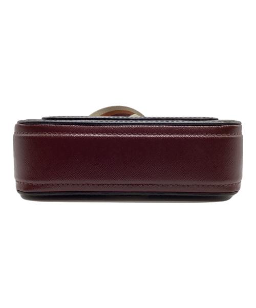 Marc by Marc Jacobs（マークバイマークジェイコブス）Marc by Marc Jacobs (マークバイマークジェイコブス) カメラショルダーバッグ オレンジ×ブラックの古着・服飾アイテム