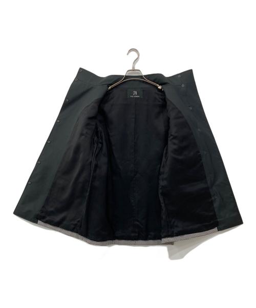 TAE ASHIDA（タエ アシダ）TAE ASHIDA (タエ アシダ) スタンドカラージャケット ブラック×ホワイト サイズ:Sの古着・服飾アイテム