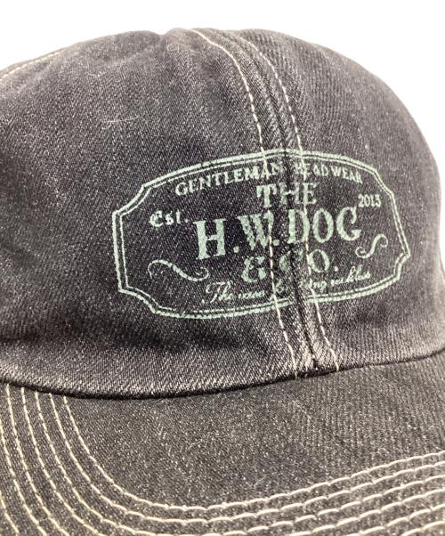 H.W.DOG&CO（ザ エイチ ダブリュー ドッグ アンド コー）H.W.DOG&CO (ザ エイチ ダブリュー ドッグ アンド コー) トラッカーキャップ インディゴ サイズ:ONE SIZEの古着・服飾アイテム