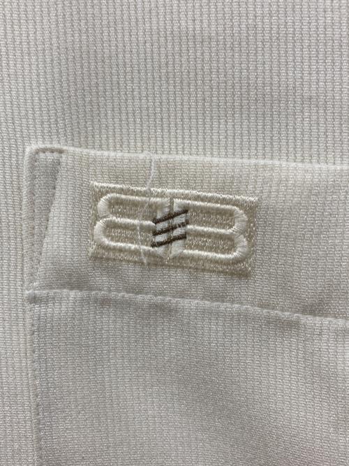 BALENCIAGA SPORTS（バレンシアガ）BALENCIAGA SPORTS (バレンシアガ) バンドカラーシャツ ホワイト サイズ:Mの古着・服飾アイテム