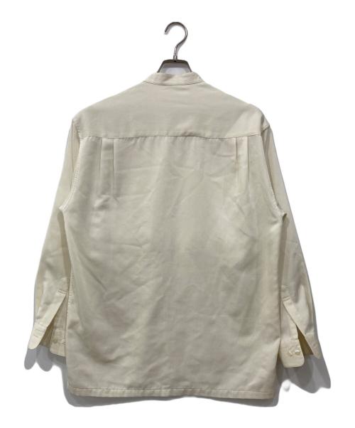 BALENCIAGA SPORTS（バレンシアガ）BALENCIAGA SPORTS (バレンシアガ) バンドカラーシャツ ホワイト サイズ:Mの古着・服飾アイテム