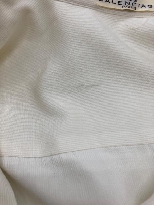 BALENCIAGA SPORTS（バレンシアガ）BALENCIAGA SPORTS (バレンシアガ) バンドカラーシャツ ホワイト サイズ:Mの古着・服飾アイテム