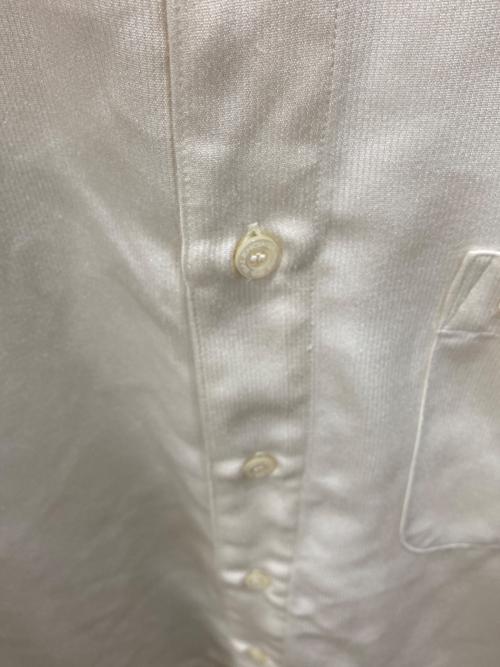 BALENCIAGA SPORTS（バレンシアガ）BALENCIAGA SPORTS (バレンシアガ) バンドカラーシャツ ホワイト サイズ:Mの古着・服飾アイテム