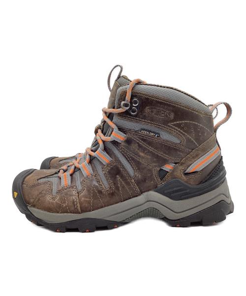 KEEN（キーン）KEEN (キーン) トレッキングブーツ ブラウン サイズ:22.5の古着・服飾アイテム