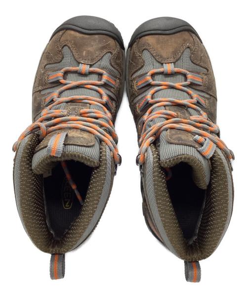 KEEN（キーン）KEEN (キーン) トレッキングブーツ ブラウン サイズ:22.5の古着・服飾アイテム