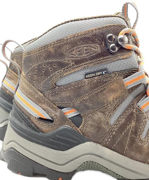 KEEN（キーン）KEEN (キーン) トレッキングブーツ ブラウン サイズ:22.5の古着・服飾アイテム