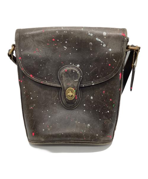 COACH（コーチ）COACH (コーチ) ペイントショルダーバッグ ブラウンの古着・服飾アイテム