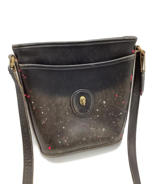 COACH（コーチ）COACH (コーチ) ペイントショルダーバッグ ブラウンの古着・服飾アイテム