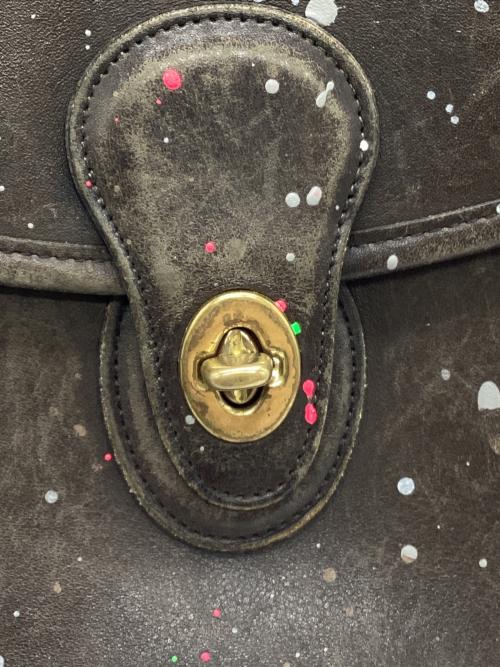 COACH（コーチ）COACH (コーチ) ペイントショルダーバッグ ブラウンの古着・服飾アイテム