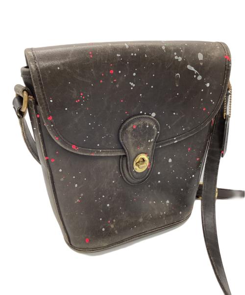 COACH（コーチ）COACH (コーチ) ペイントショルダーバッグ ブラウンの古着・服飾アイテム