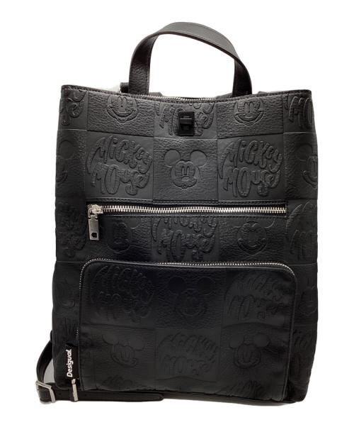 Desigual（デシグアル）Desigual (デシグアル) Disney (ディズニー) リュック ブラックの古着・服飾アイテム