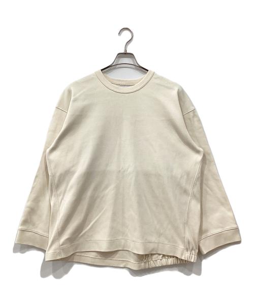 VOAAOV（ヴォアーブ）VOAAOV (ヴォアーブ) ワイドカットソー アイボリー サイズ:2の古着・服飾アイテム