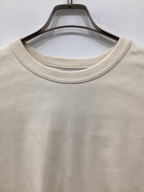 VOAAOV（ヴォアーブ）VOAAOV (ヴォアーブ) ワイドカットソー アイボリー サイズ:2の古着・服飾アイテム