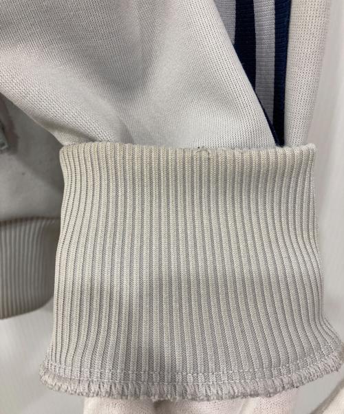 adidas（アディダス）adidas (アディダス) トラックジャケット グレー×ネイビー サイズ:Mの古着・服飾アイテム