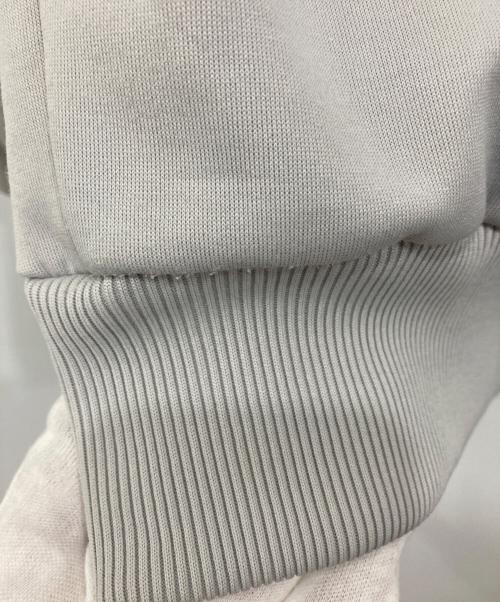 adidas（アディダス）adidas (アディダス) トラックジャケット グレー×ネイビー サイズ:Mの古着・服飾アイテム